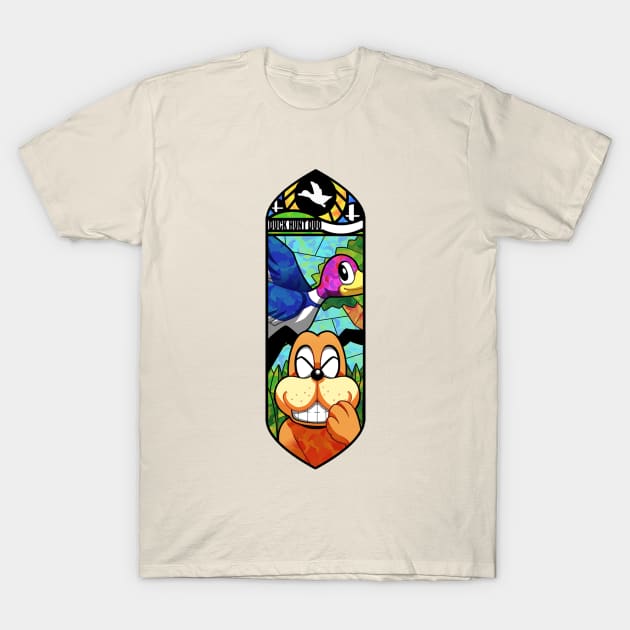 Duck Hunt T-Shirt by QuasQuas